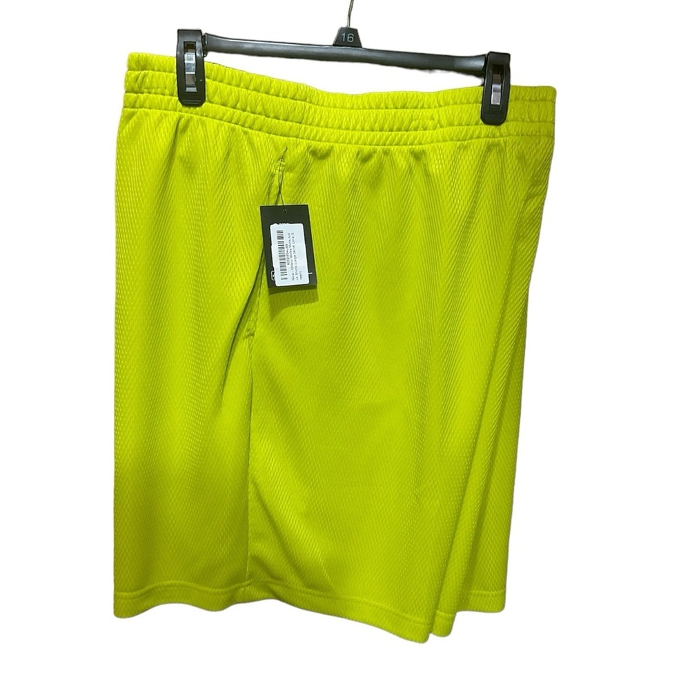 Athletic Works Men’s Active Shorts, Lime Green, L(36/38) NEW